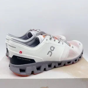 On Cloud X 3 Running Shoe Lightweight Training Ivory/ Alloy Mens Size US 14 Gently Used On Cloud X 3 | Onward – On, Inc main image 3